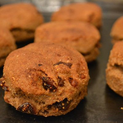 Scones aux figues - Vegan