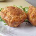 Petits cakes au poulet et a la moutarde a l'ancienne