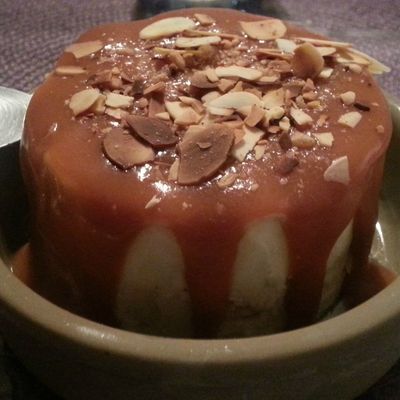 Vacherin vanille caramel