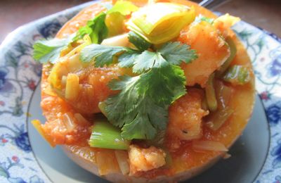 Butternut et polenta