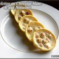 Tartelettes au Chocolat blanc & aux Noisettes 