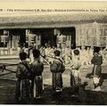 Intronisation de S.M. Bao Dai, dernier empereur d'Annam.  Musique traditionnelle au Palais Thai Hoà, le 08 janvier 1926 