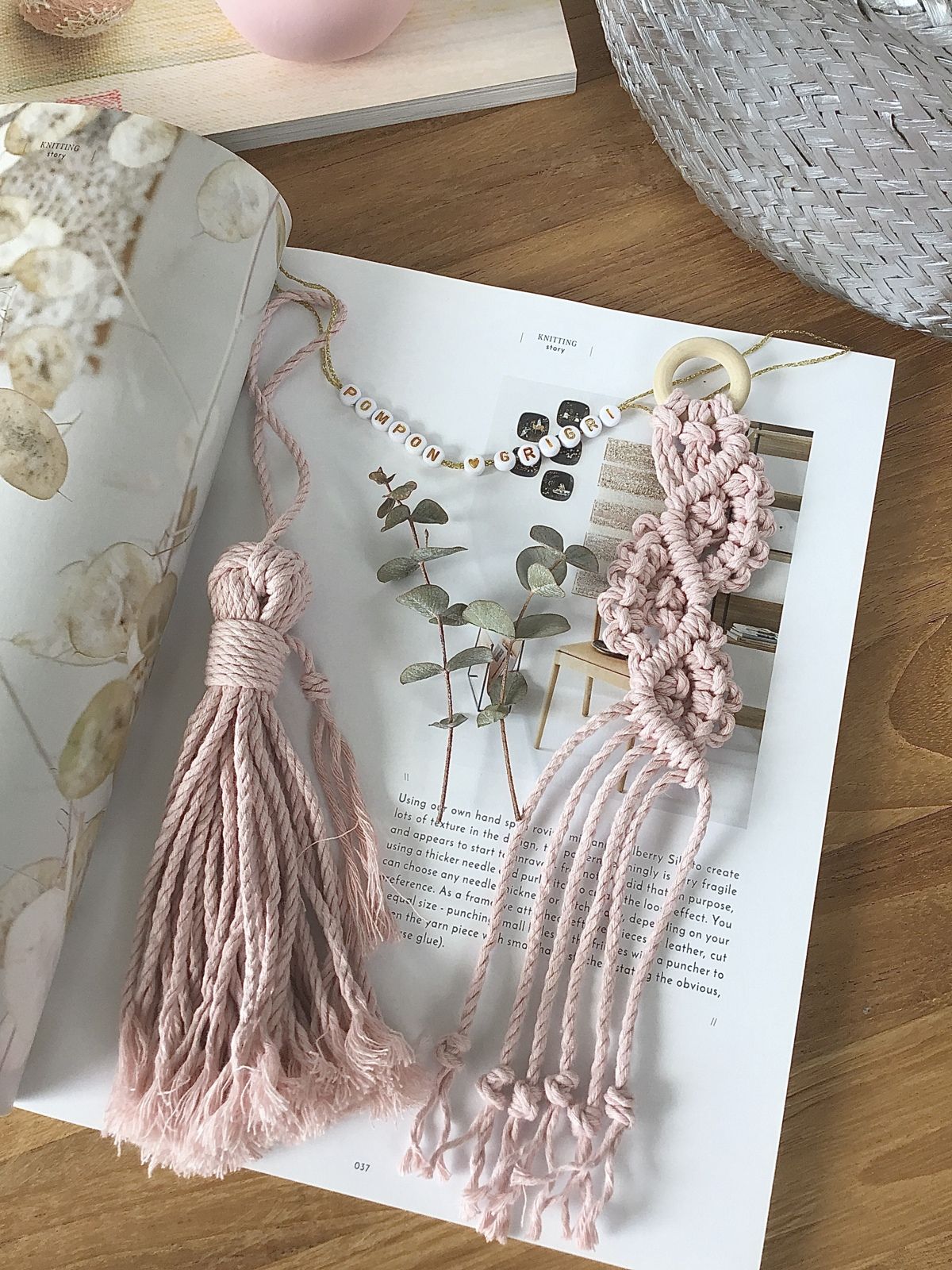 Pompon et Grigri Pastel Pink 