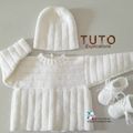 TUTO tricot bébé, tutoriel, Patron layette bb à tricoter pdf