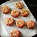 Les Cookies de la mort qui tue aux éclats de pralines roses