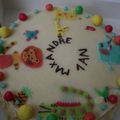 Gâteau anniversaire enfant thème univers petit garçon