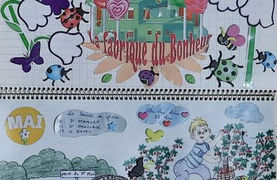 Cahier créatif...mois de Mai...
