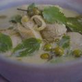 green chicken curry