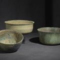 Lot de trois bols de formes différentes, Vietnam, période Hán-Việt, 1°-3° siècle