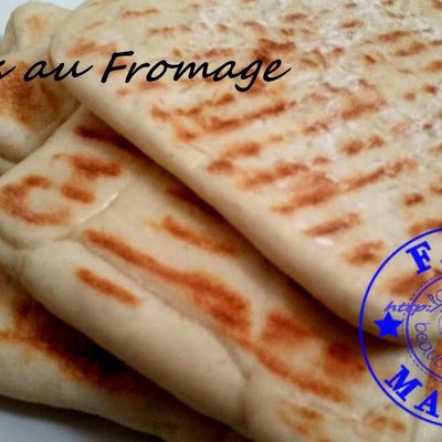 Naans au Fromage ( au Thermomix )