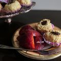 Muffins à la noix de coco, chocolat et fromage blanc