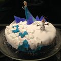 LE GATEAU "LA REINE DES NEIGES"