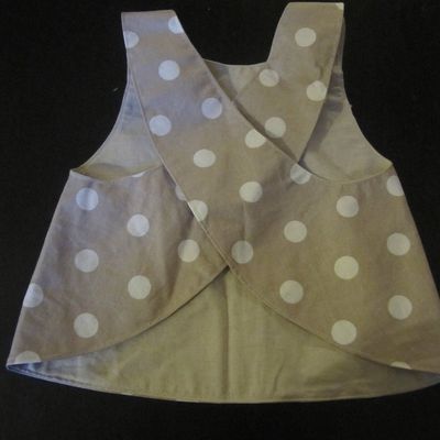 robe tunique effet tablier