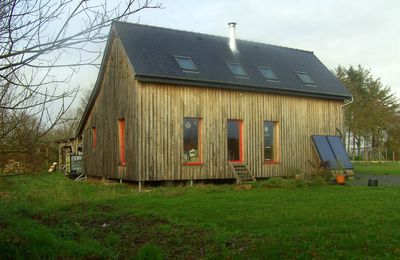 Une maison en paille à vendre