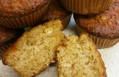 Muffins aux flocons d'avoine et aux pommes