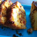 Cake chorizo chèvre 