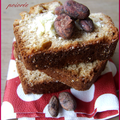 Cake au beurre de cacao, huile de coco et menthe poivrée