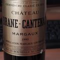 chateau Brane Cantenac 1995 margaux 2nd cru classé