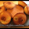 Financiers à la rhubarbe 