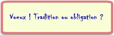 Le Jour de l'An …