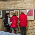 Le vernissage de l'exposition « Gravures »