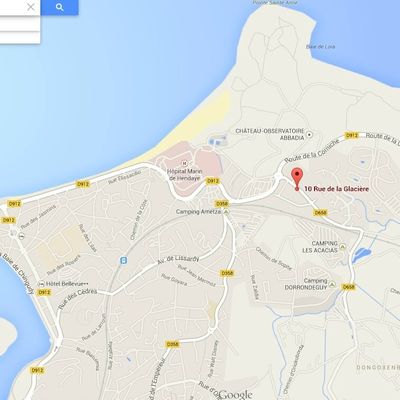 Localisation de la maison d'hôtes