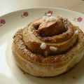 Petite brioche au sucre et à la cannelle... 