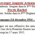 28 décembre 1914. Deux soldats disparaissent à Massiges.