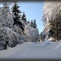 Elles sont belles les routes enneigées