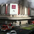 Incendie dans un parking