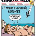 Le moral des français remonte - Charlie Hebdo N°1154 - 30 juillet 2014