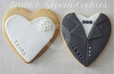 { How To } - Biscuits décorés pour un mariage