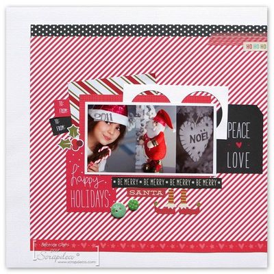 Créations kit novembre chez Scrapdeco