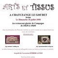 Dimanche, salon Art et Tissus