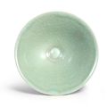 A 'Longquan' celadon 'Ice'-crackled conical bowl, Southern Song Dynasty