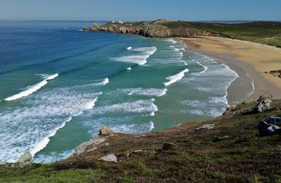 Balade entre la pointe de Pen-Hir et l'anse de Pen-Hat, en presqu'île de Crozon