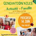 GENERATION'AILES - Activité en famille