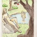 Adam et Eve (mais puisque je vous dis que j'lis l'Nouveau Testament !)