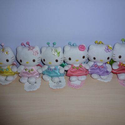 My mascot plushes Hello Kitty Language of flowers 2008