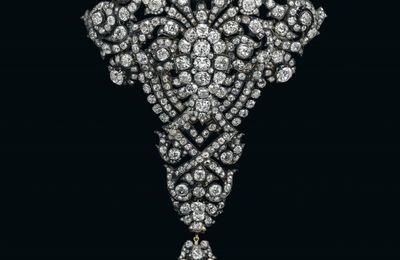 The Maria Christina Royal Devant-de-Corsage Brooch, circa 1879