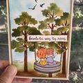 Carte enfantine Coeur Tendre