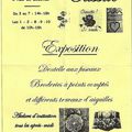 Exposition Dentelles et Broderies - Cussac (87) - Aout 2009