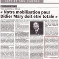 Jean-François Copé : "notre mobilisation pour Didier Mary doit être totale"