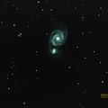 NGC 5194 (M51)- Galaxie des Chiens de Chasse