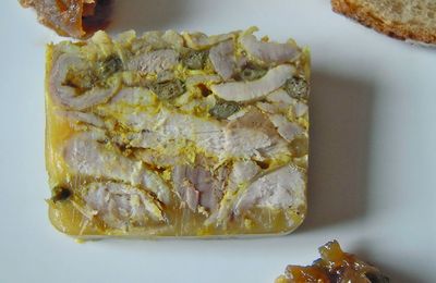 Encore une terrine, au lapin - gewurtztraminer et câpres