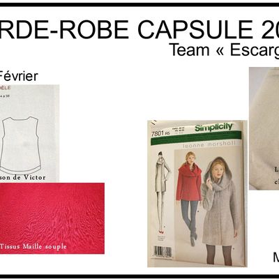 [GARDE-ROBE CAPSULE 2017] Présentation des patrons