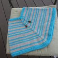 Poncho "Soline" taille 2 ans