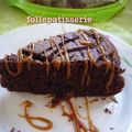 Gâteau chocolat et caramel au beurre salé 