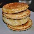 Pancakes aux Flocons d'Avoine et Cannelle