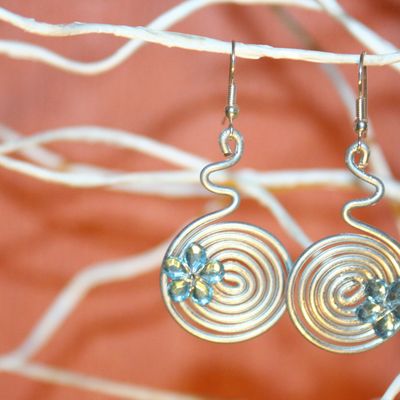 Boucles d'oreilles "fleur"